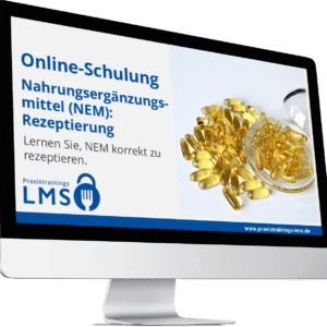 Online Schulung Nahrungsergänzungsmittel Rezeptierung