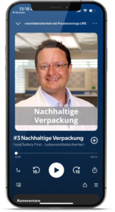 Portrait von Markus Meyer im Podcast zur nachhaltigen Verpackung – Interviewgast bei Praxistrainings LMS.