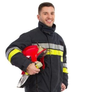 Feuerwehrmann Rob Halbporttrait