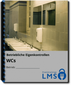 Toilettes d'entreprise avec auto-inspection modèle 3D