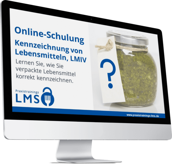 Instruire online etichetarea alimentelor instruire practică LMS