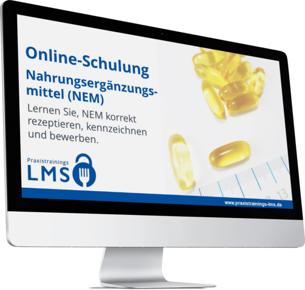 Praxistrainings-LMS_Schulung Nahrungsergänzungsmittel