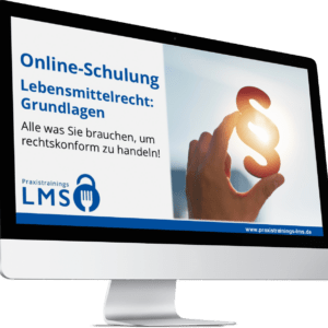 Online Schulung Lebensmittelrecht Grundlagen