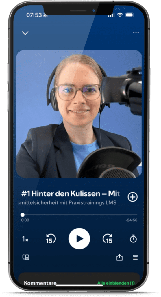Podcast Hinter den Kulissen mit Jenny Ziegler
