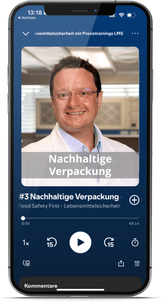 Podcast Nachhaltige Verpackung mit Prof. Dr. Markus Schmid