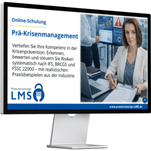 Online-Schulung Krisenmanagement bei Praxistrainings-LMS mit Beispielen aus der Industrie