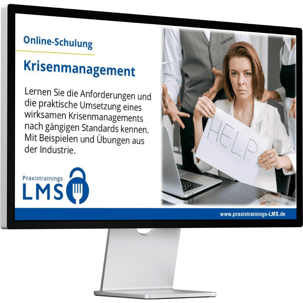 Crisis management training in the food industry