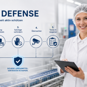 Food Defense Schulung — <span>Sabotage erkennen, Schutzmaßnahmen umsetzen und Anforderungen erfüllen</span>
