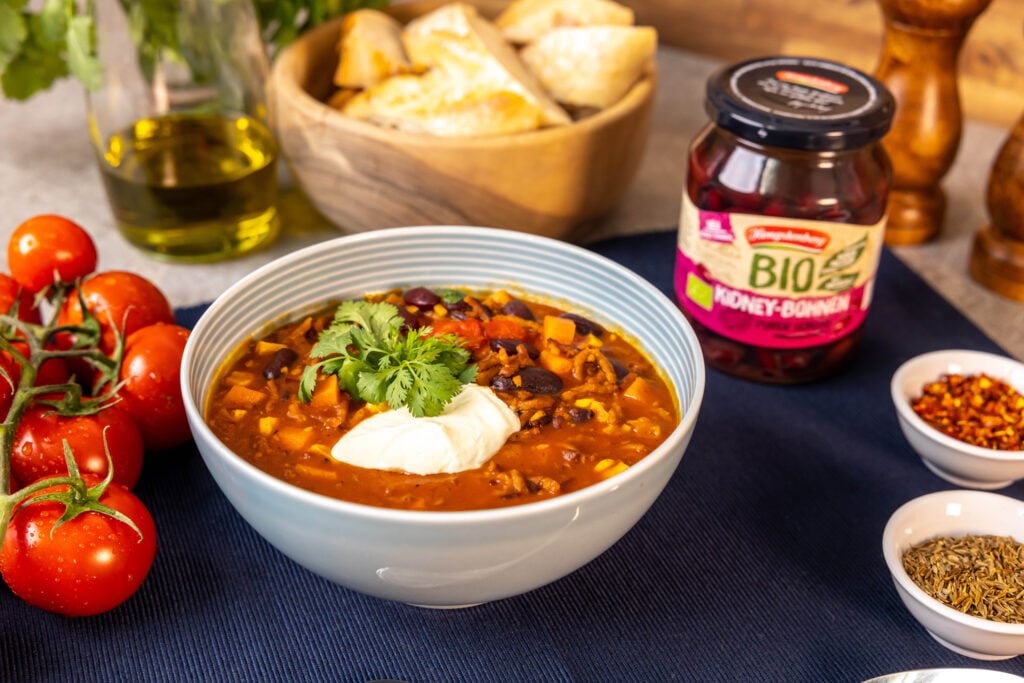 Veganes Chili sin Carne