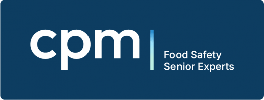 CPM Food Safety Logo – Anbieter für Beratung und Dienstleistungen im Bereich Lebensmittelsicherheit